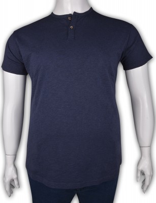ZegSlacks - %100 Pamuk Penye Düğmeli T-shirt (2089)