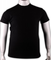 ZegSlacks - %100 Pamuk Bisikletyaka t-shirt/SİYAH (6317)