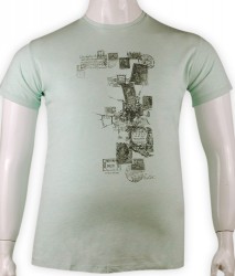 ZegSlacks - %100 Pamuk baskılı t-shirt (6252)