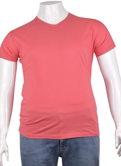 V Yaka Basic T-Shirt (tst0274)
