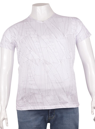 V Yaka Basic T-Shirt (tst0281)