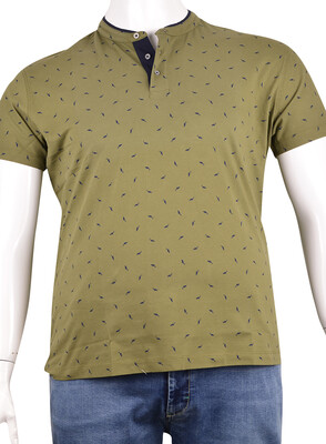 ZegSlacks - Pike Kumaş Düğmeli T-Shirt (Pk0333)
