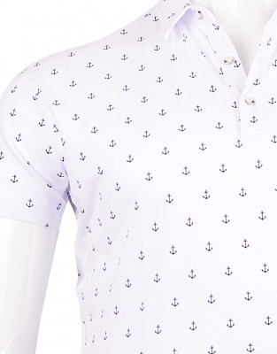 Polo Yaka Pike T-Shirt (0471) - Thumbnail